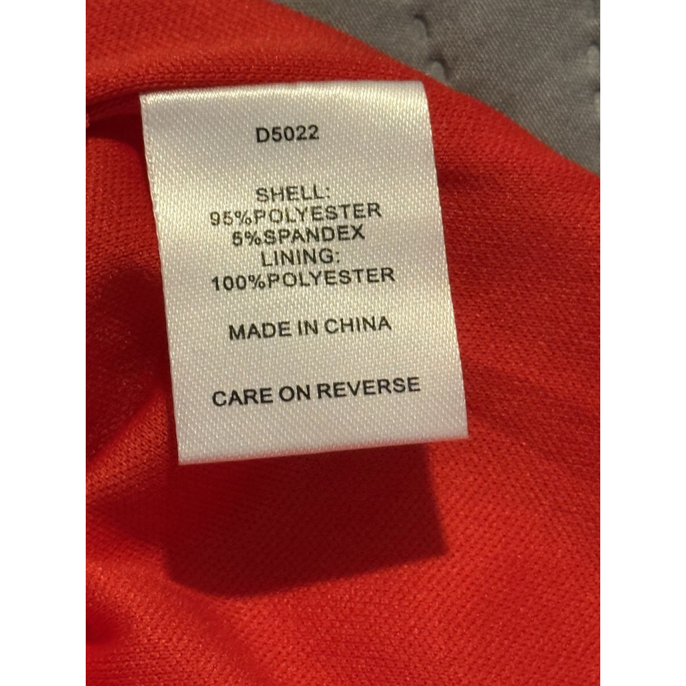 Alexia Admor Women's Red Long Sleeve Dress Size L Regular - Picture 9 of 9